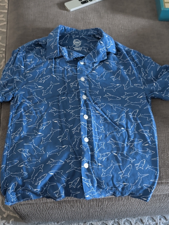 wonder nation Other - Boys Button Up Short Sleeve Shirt